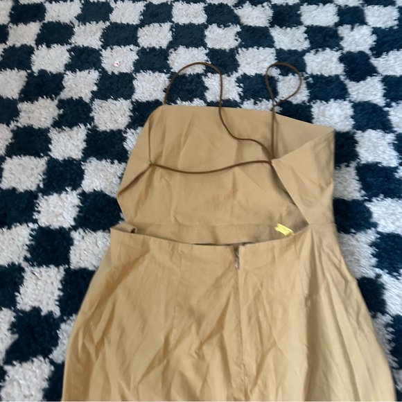 Paloma Wool Tiffany Dress 40/m/l  Yellow Beige - Picture 6 of 9